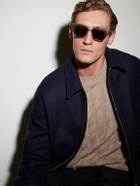 Zegna - Aviator-Style Metal Sunglasses - Green