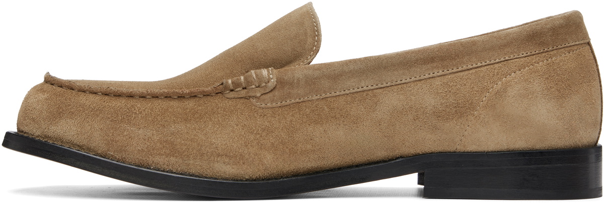 A.P.C. Beige Suede Loafers