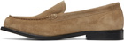 A.P.C. Beige Suede Loafers