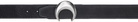 Marine Serre Black Moon Buckle Belt