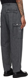 WTAPS Black MILT2301 Denim Cargo Pants
