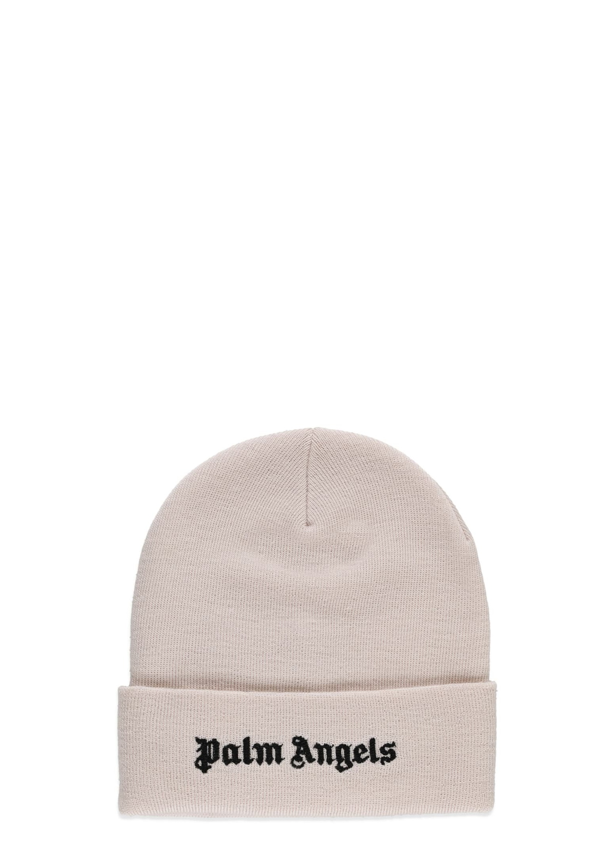 Palm Angels Black Classic Logo Beanie Palm Angels