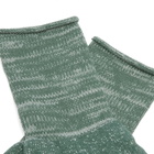 RoToTo Washi Pile Crew Socks in Green