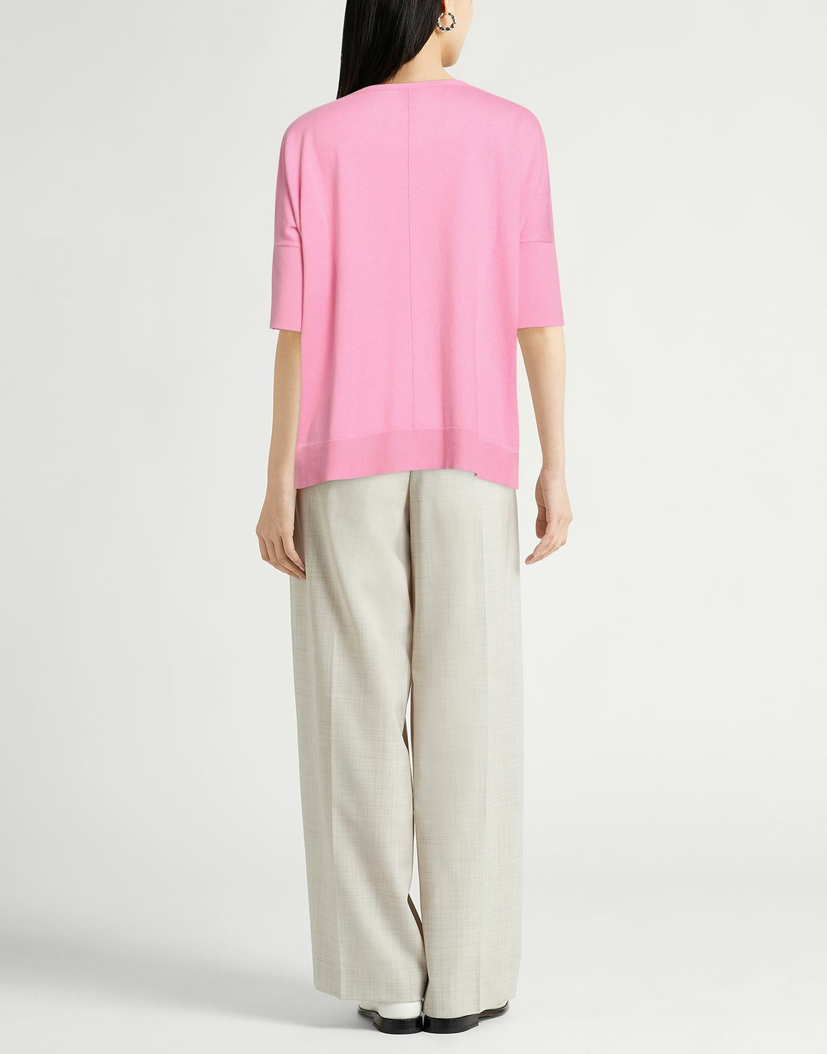 Allude Womens Sweater in Pink