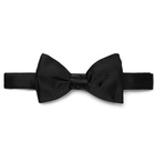 Lanvin - Pre-Tied Silk Bow Tie - Men - Black