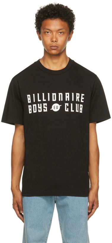 Photo: Billionaire Boys Club Black 'EU' Logo T-Shirt