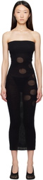 Paloma Wool Black Artemas Midi Dress