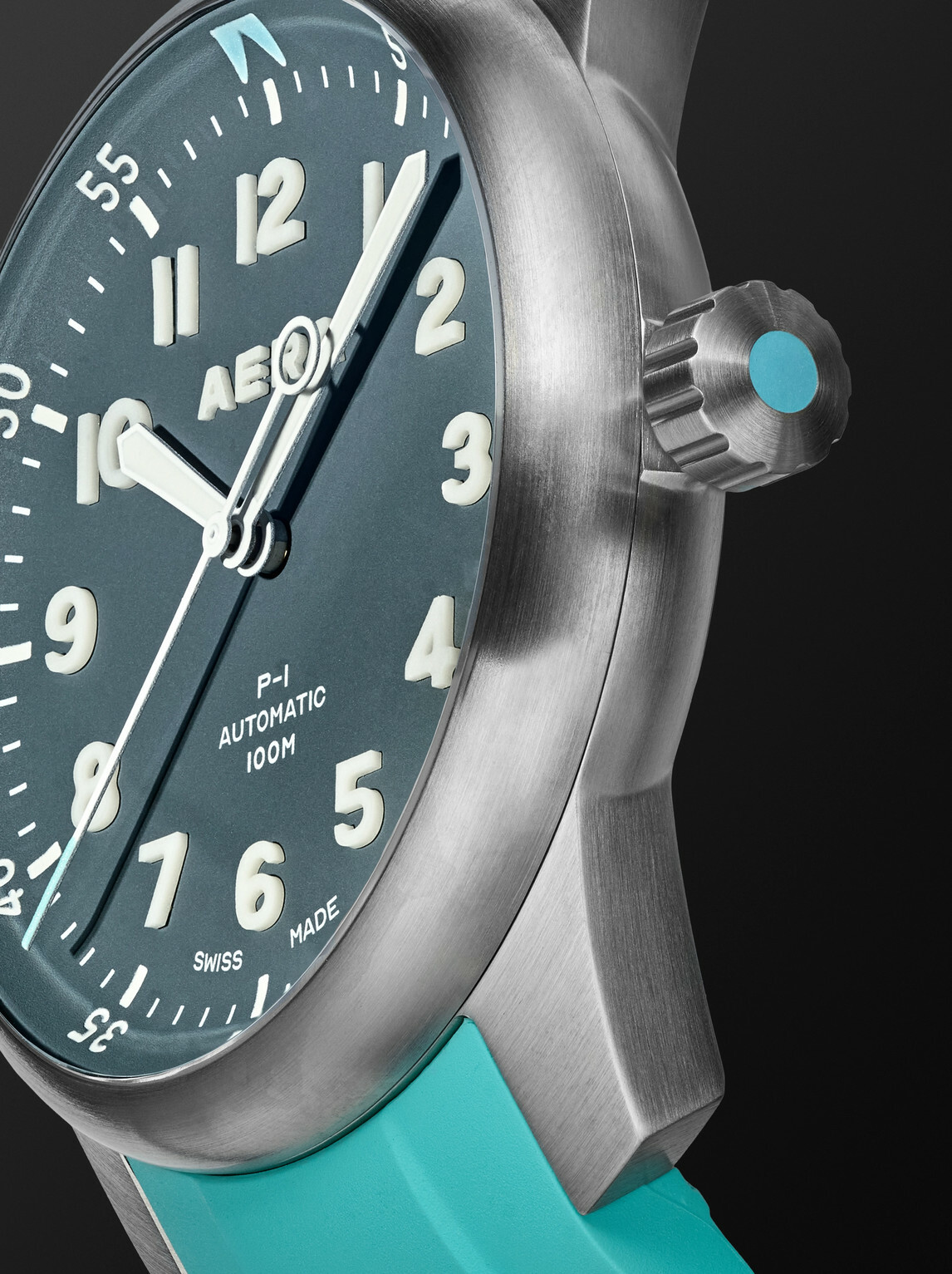 Aera - P-1 Moon Automatic Stainless Steel Watch