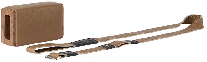 PENT. Walnut & Brown Leather Koha & Pasa Yoga Set