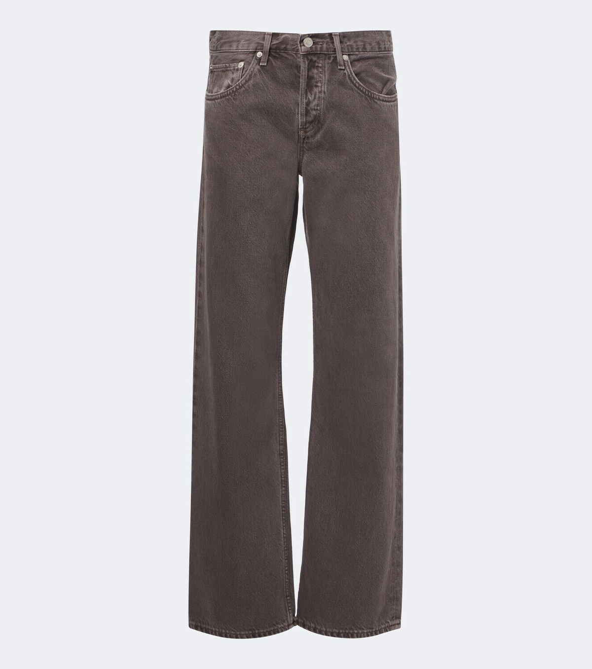 Agolde Low-rise straight jeans
