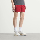 Nike Running Men's Nike Men's Dri-Fit Retro Running Short in Team Crimsonblack/Summit White