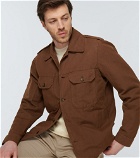 Tod's - Cotton and linen shirt jacket