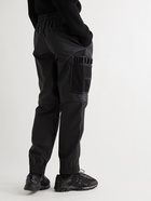 FENDI - Convertible Tapered Cotton-Canvas Drawstring Cargo Trousers - Black