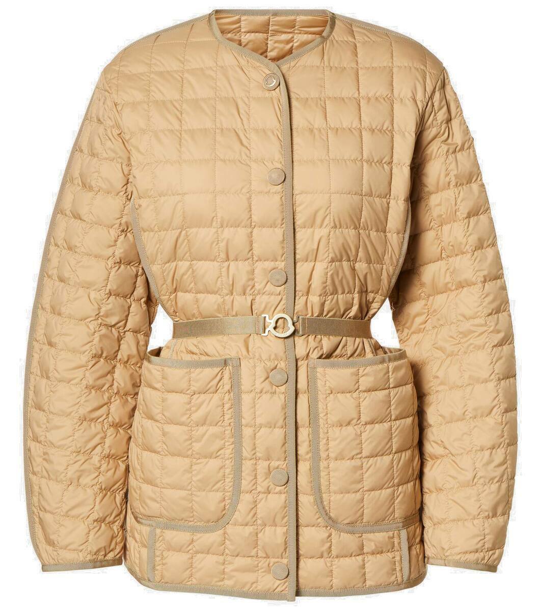『MONCLER』Alleuze Quilted Down Jacket★Sesame★Large Fit★ Moncler Alleuze quilted down jacket Moncler