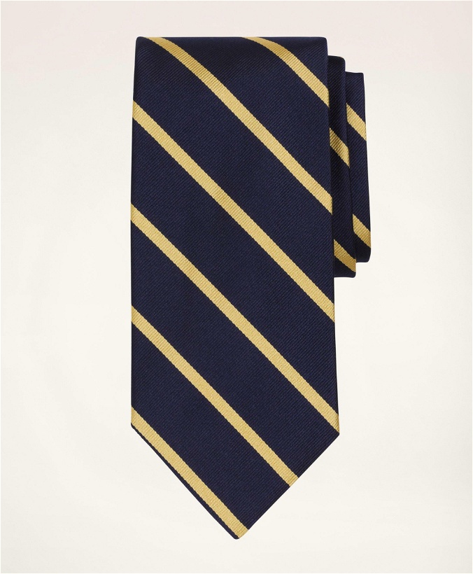 Photo: Brooks Brothers Men's Rep Tie | Navy/Gold