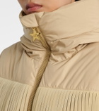 Goldbergh Marna fringed down ski jacket