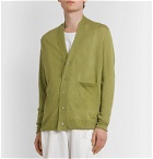 Rochas - Linen, Cashmere and Silk-Blend Cardigan - Green