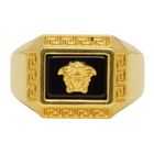 Versace Gold Medusa Square Ring
