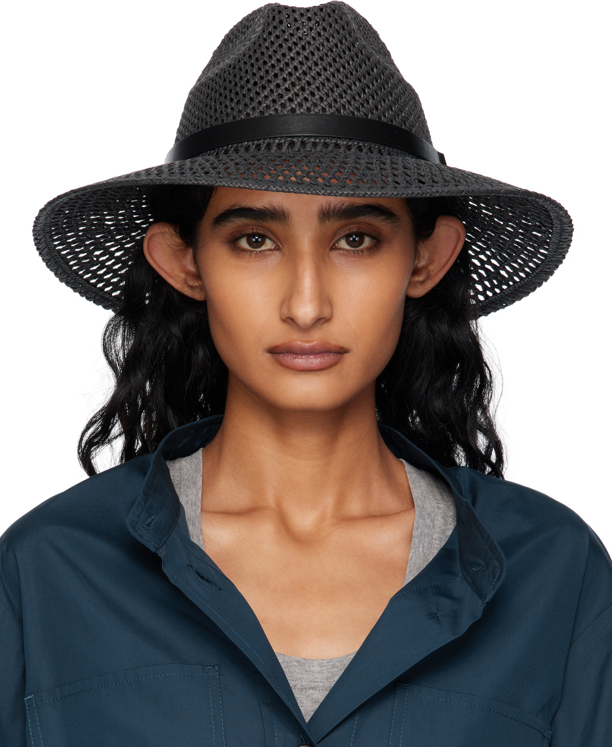 Max Mara BEACH WEAR☆MANILA ストローバイザー Max Mara BEACH WEAR☆MANILA ストローバイザー