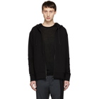 Hugo Black Deech Zip-Up Hoodie