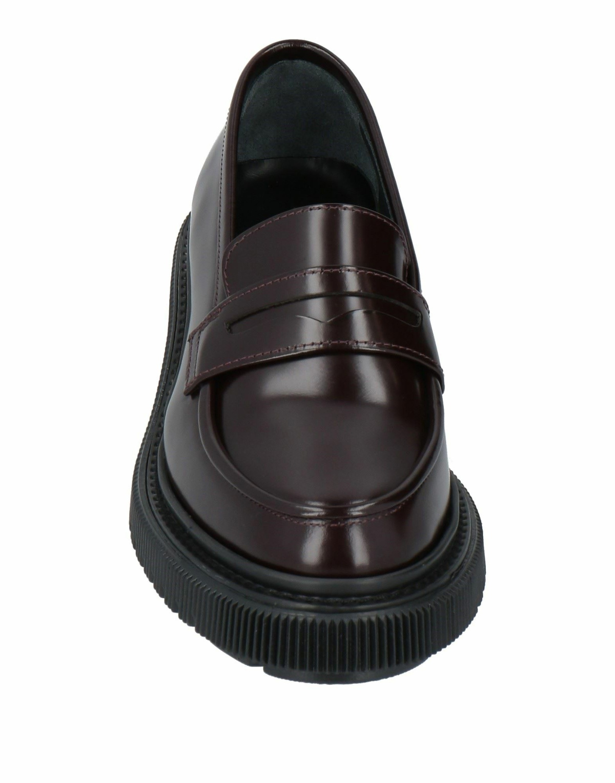 Adieu Womens Loafers Burgundy