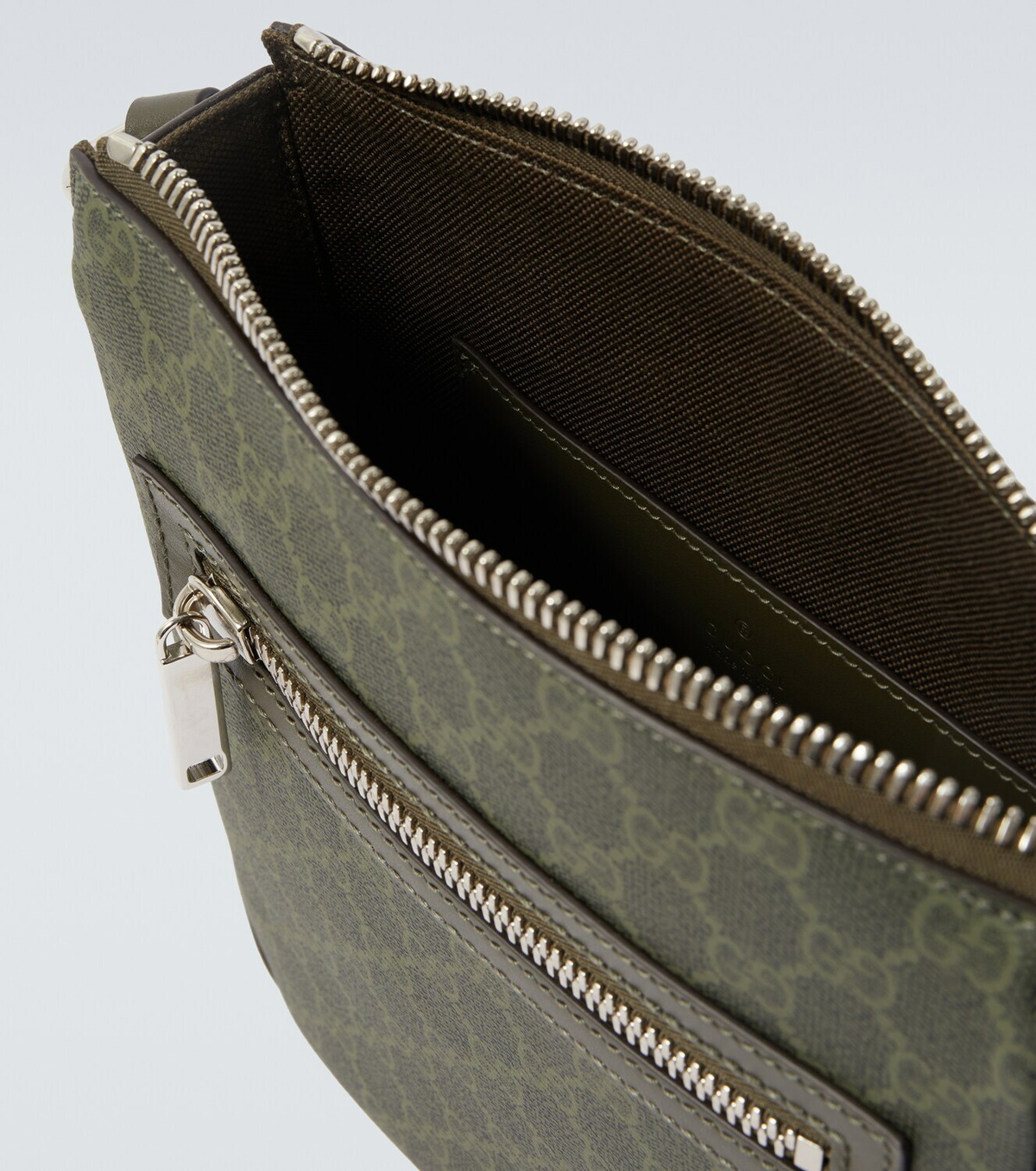 Gucci GG leather crossbody bag