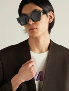 Off-White - Catalina Square-Frame Acetate and Gold-Tone Sunglasses