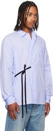 ABRA SSENSE Exclusive Blue Cotton Shirt