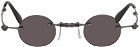 Kuboraum Silver H42 Sunglasses