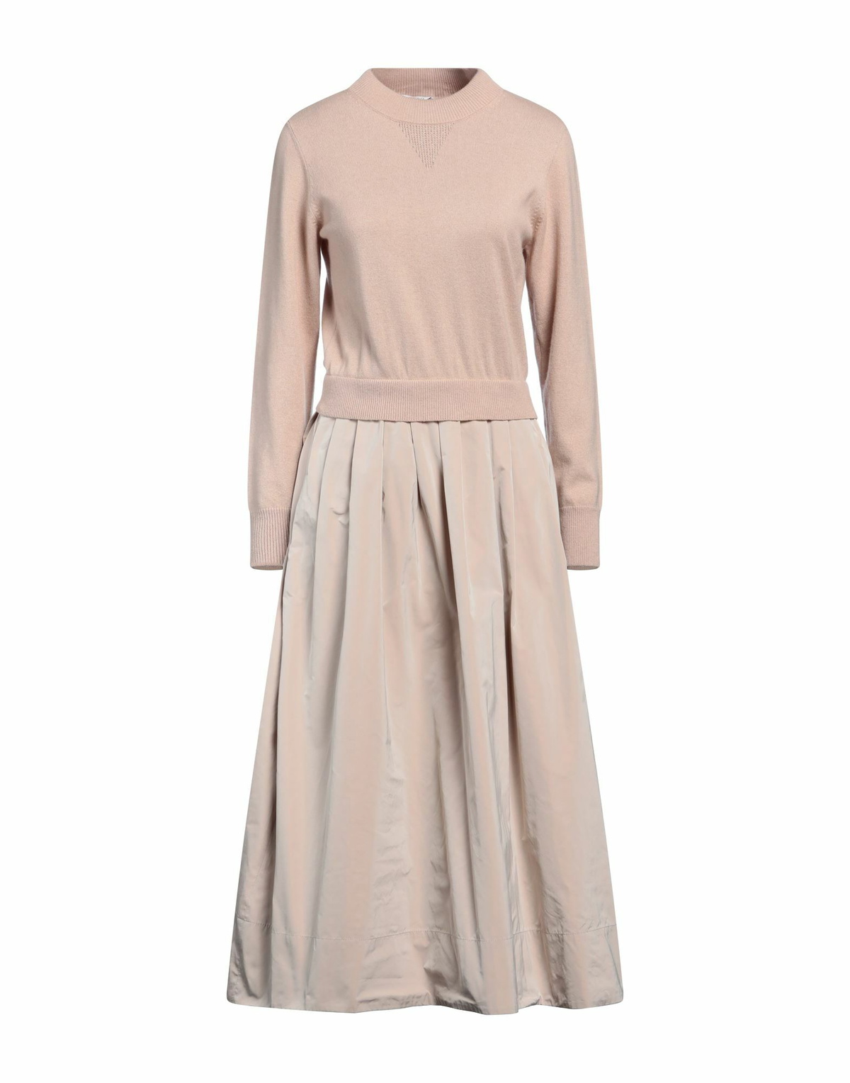 Peserico Womens Midi dress in Beige