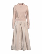 Peserico Womens Midi dress in Beige
