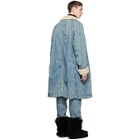 Sacai Blue Denim Coat