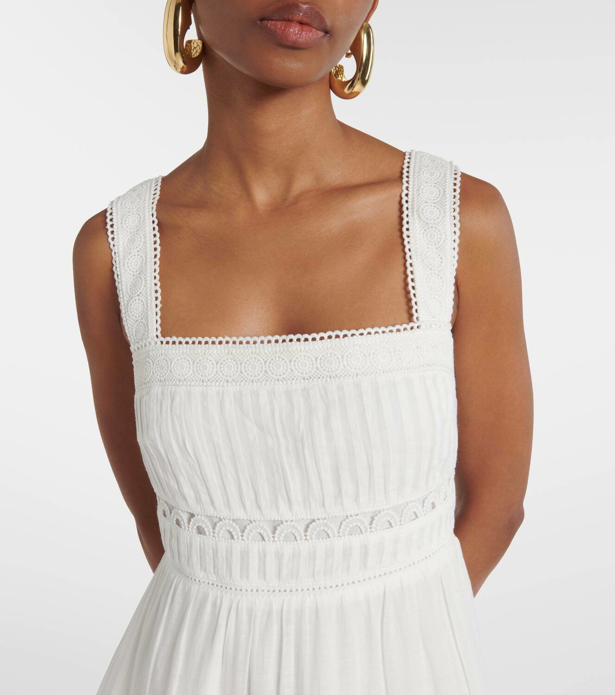 Veronica Beard Lucien embroidered tiered midi dress Veronica Beard Veronica Beard Lucien embroidered tiered midi dress Veronica Beard