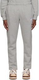 Nike Gray Embroidered Sweatpants