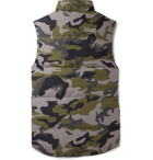 CANADA GOOSE - Garson Slim-Fit Camouflage Quilted Shell Down Gilet - Gray