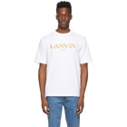 Lanvin White Embroidered Regular T-Shirt