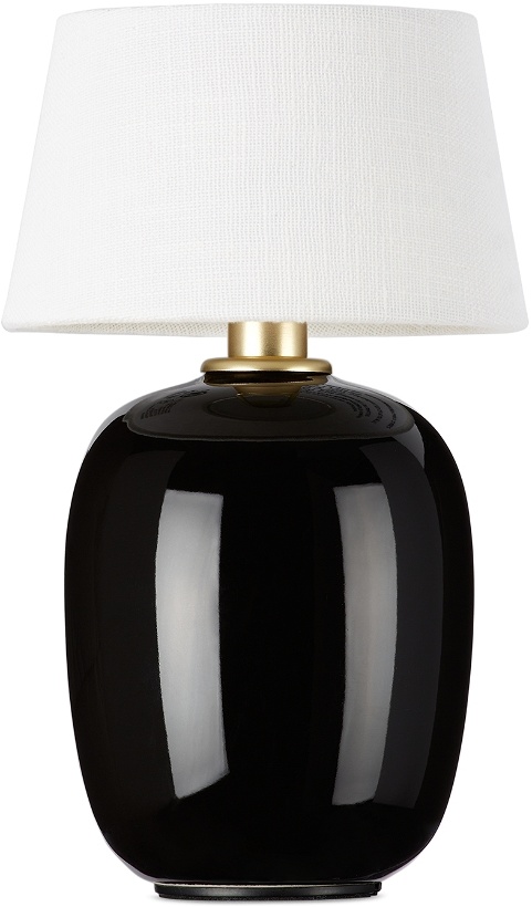 Photo: MENU Black Ceramic Portable Torso Table Lamp