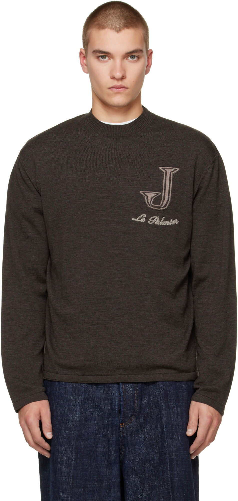 JACQUEMUS Brown 'The Herisson' Sweater