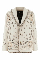 Alanui Embroidered Jacquard Bandana Cardigan