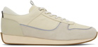 rag & bone Off-White & Gray Pursuit Retro Runner Sneakers