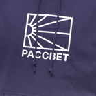 PACCBET Men's Sun Logo Popover Hoody in Navy
