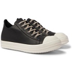 RICK OWENS - Low Leather sneakers - Black
