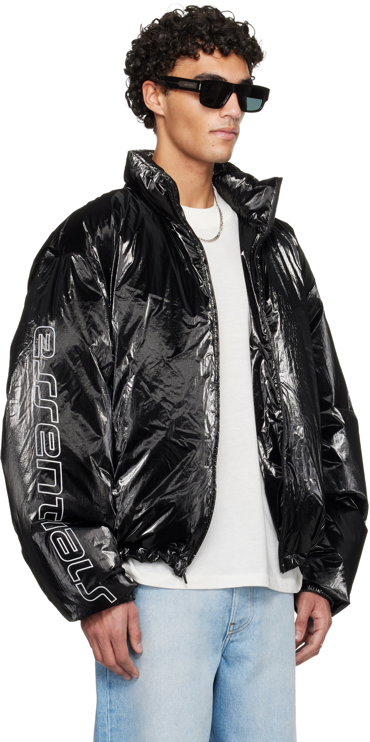 Fear of God ESSENTIALS Black Holiday Puffer Down Jacket