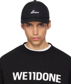 We11done Black 'Se11done' Cap