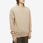 Moncler Men's Crew Neck Knit in Beige