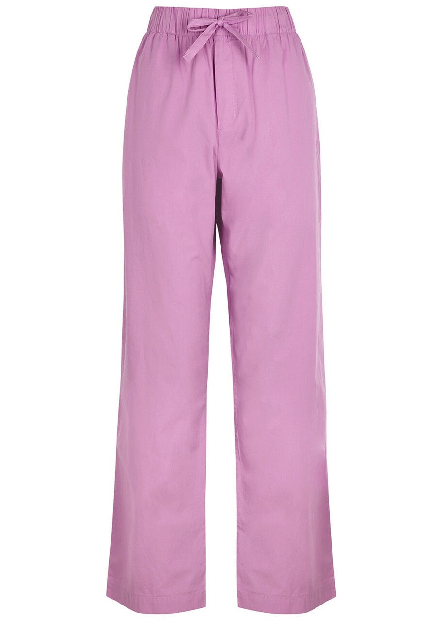 Tekla Unisex Poplin Pyjama Trousers Pink