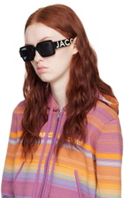 Marc Jacobs Black 'The Marc Jacobs' Square Sunglasses