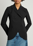 High In Keeping Stretch-jersey Blazer Black