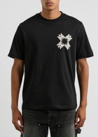 Amiri MA Quad Printed Cotton T-shirt Black