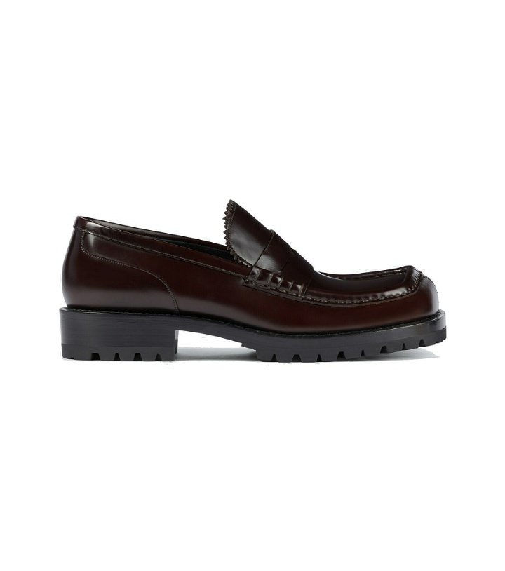 Photo: Dries Van Noten - Padded leather shoes